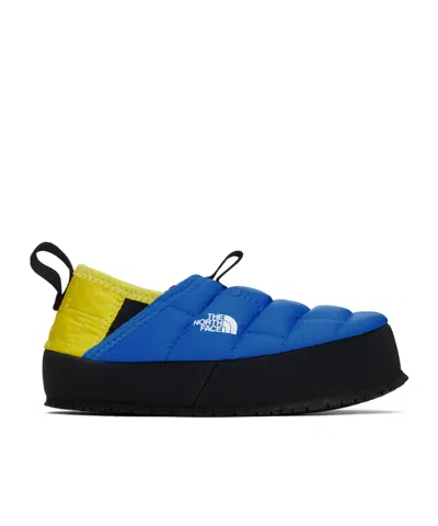 The North Face Thermoball Traction Ii Mules In Blue