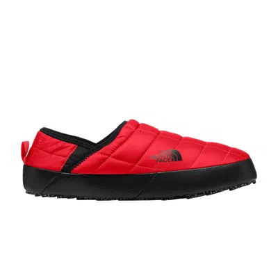 Pre-owned The North Face Thermoball Traction Mule 5 'red Black'