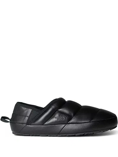The North Face Thermoball Traction Mule Leaher In Black