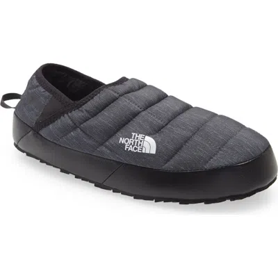 The North Face Logo-print Mules In Gray