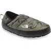 The North Face Camouflage Traction Mules Collapsible Heel In Green