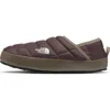 The North Face Brown Logo Loafers In Brown