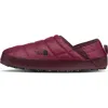 The North Face Thermoball™ Water Repellent Traction V Mule In Beetroot/alpine Plum