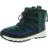 The North Face Thermoball Womens Faux Fur Lace Up Winter & Snow Boots In Multi