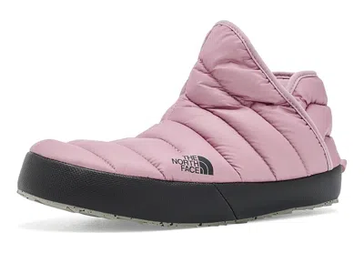 The North Face Thermoballtm Traction Bootie Women's Shoes Metal Pink/tnf Black: 10 B - Medium, Ripstop