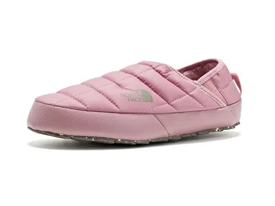 The North Face Thermoballtm Traction Mule V Women's Shoes Metal Pink/stone Slab: 10 B - Medium, Ripstop