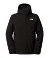 The North Face Dryvent Mono Black Jacket With Logo Printed On The Front In Tech Fabric Man In Black