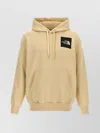 The North Face Timeless Drawstring Hoodie With Ribbed Details In Neutral