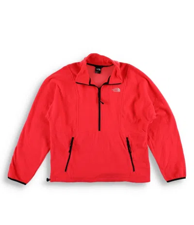 The North Face Tka Attitude Nf0a5j4n397 Men's Zip Fleece Jacket Ncl491 In Red