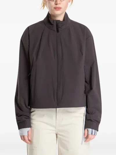 The North Face Tnf™ Black Box-tech Woven Jacket In Brown