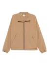 The North Face Jackets Featuring Elastic Cuffs And High Collar In Brown