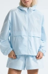 The North Face Women's Easy Wind Full-zip Jacket In Barely Blue