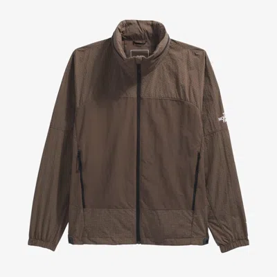 The North Face Tnf Eg Utility Wind Jacket In Brown