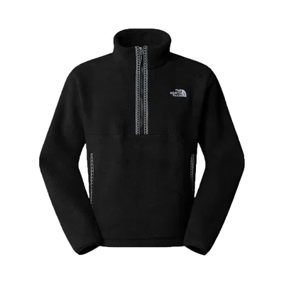 Pre-owned The North Face Tnf Fleeski Quarter Zip Pullover 'tnf Black/tnf Black' | Men's Size M
