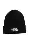 The North Face Berretto Con Logo Box Nero In Black