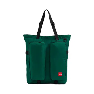 Pre-owned The North Face Tnf Red Box Tote Bag 'hunter Green' | Men's Size Onesize