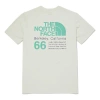 The North Face Tnf Ss21 T-shirt 'beige' In White