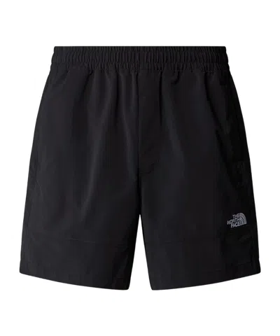The North Face Bermuda Cotton Shorts Elasticated Waistband In Black