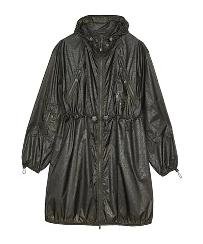 The North Face Tnf X Cecilie Bahnsen Emma Long Wind Jacket In Black