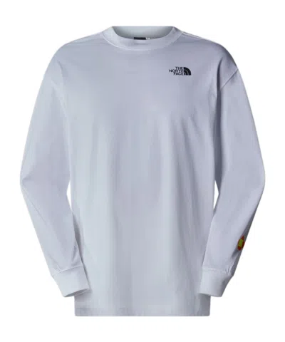 The North Face Tnf X Yinka Ilori Pattern Long-sleeved T-shirt In Gray