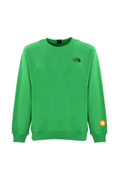 The North Face Tnf X Yinka Ilori Sweatshirt In Cotton In Optic Emerald