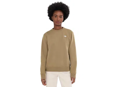 The North Face Tnftm Essential Simple Dome Relaxed Crew Women's Sweatshirt Cedar: 2xl In Green