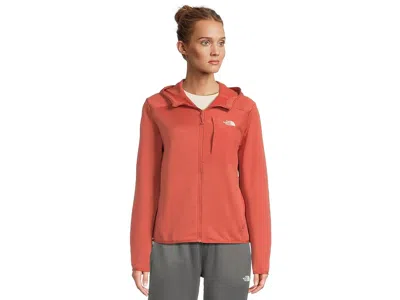 The North Face Tnftm Performance Fleece Full Zip Jacket In Red
