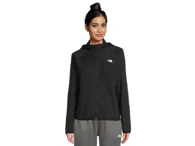 The North Face Tnftm Performance Fleece Full Zip Hoodie In Black