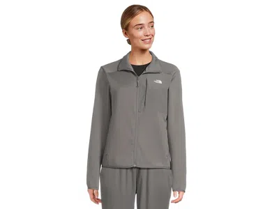 The North Face Tnftm Performance Fleece Full Zip Jacket In Gray