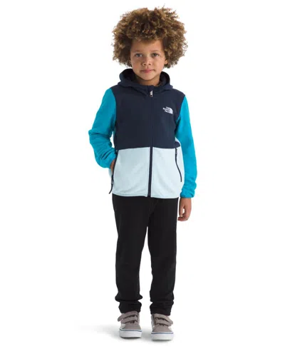 The North Face Kids' Toddler And Little Boys Glacier Full Zip Hoodie In Blue