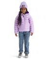 The North Face Toddler And Little Girls Reversible Perrito Hooded Jacket In Purple