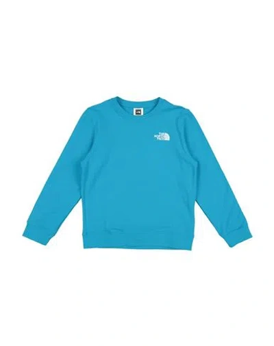 The North Face Babies'  Toddler Boy Sweatshirt Azure Size 6 Cotton In Blue
