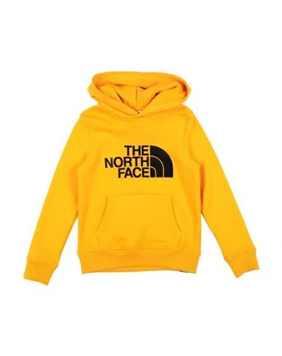 The North Face Babies'  Toddler Boy Sweatshirt Mandarin Size 7 Cotton In Orange