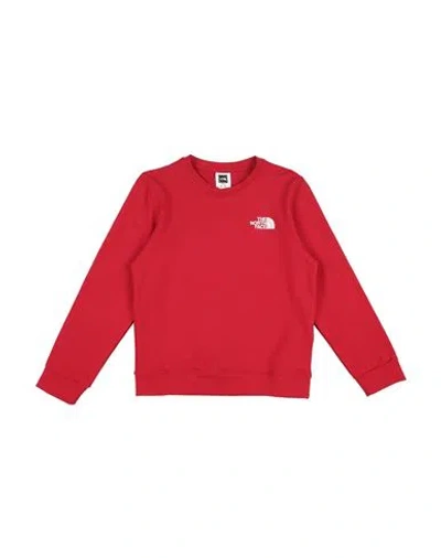 The North Face Babies'  Toddler Boy Sweatshirt Red Size 6 Cotton