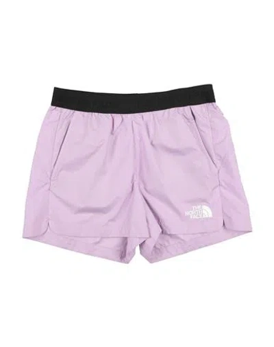 The North Face Babies'  Toddler Girl Shorts & Bermuda Shorts Lilac Size 7 Polyester In Purple