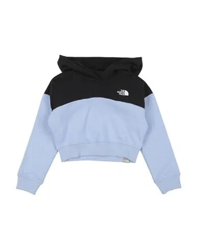 The North Face Babies'  Toddler Girl Sweatshirt Light Blue Size 7 Cotton