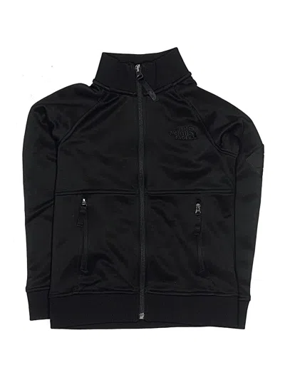 Pre-owned The North Face Kids' Track Jacket In Black