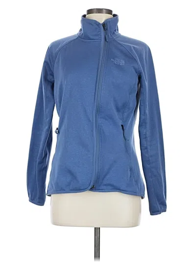 Pre-owned The North Face Track Jacket In Blue