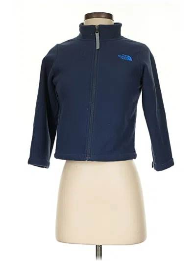 Pre-owned The North Face Track Jacket In Blue