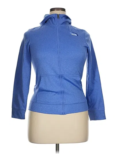 Pre-owned The North Face Track Jacket In Blue