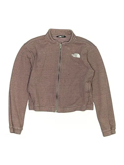 Pre-owned The North Face Kids' Track Jacket In Brown