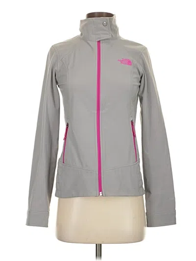 Pre-owned The North Face Track Jacket In Gray
