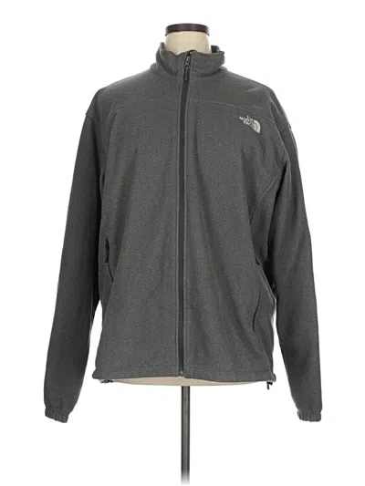 Pre-owned The North Face Track Jacket In Gray