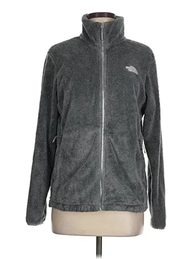 Pre-owned The North Face Track Jacket In Gray