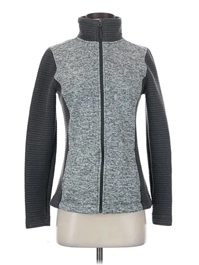Pre-owned The North Face Track Jacket In Gray