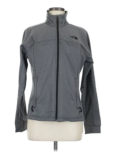 Pre-owned The North Face Track Jacket In Gray