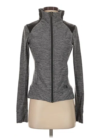 Pre-owned The North Face Track Jacket In Gray