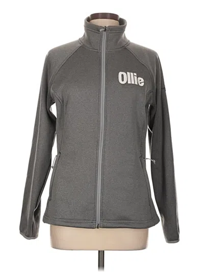 Pre-owned The North Face Track Jacket In Gray