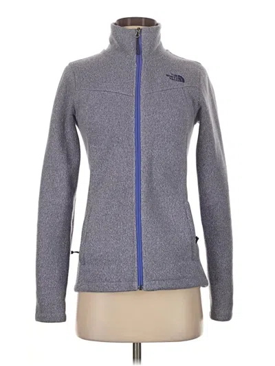 Pre-owned The North Face Track Jacket In Gray