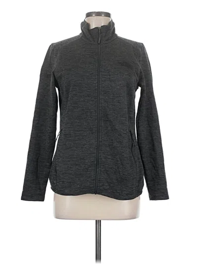 Pre-owned The North Face Track Jacket In Gray